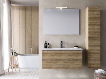 SOFT 05 - Wall-mounted vanity unit with drawers by LEGNOBAGNO - view 2