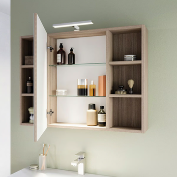 SOFT 06 - Wall-mounted vanity unit with drawers by LEGNOBAGNO - view 3