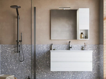 SOFT 07 - Wall-mounted vanity unit with drawers by LEGNOBAGNO - view 2