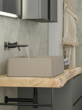 LIFE 13 - Floor-standing single vanity unit with cabinets by LEGNOBAGNO - view 3