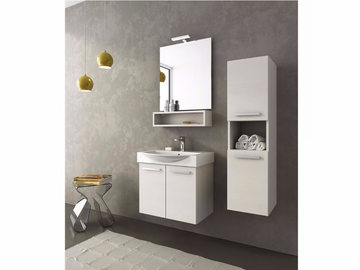 MANHATTAN M1 - Single vanity unit with doors by LEGNOBAGNO - view 2