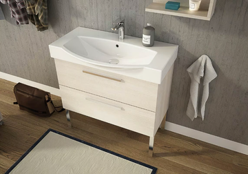 MANHATTAN M8 - Wall-mounted vanity unit with drawers by LEGNOBAGNO - view 3