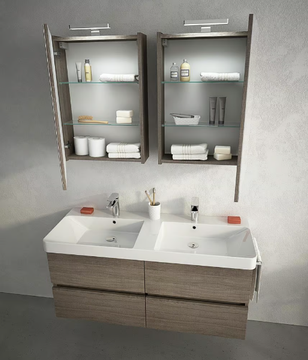 SOHO S16 - Wall-mounted vanity unit with drawers by LEGNOBAGNO - view 3