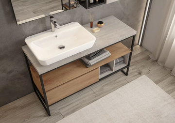 URBAN STRUTTURA 04 - Floor-standing vanity unit with drawers by LEGNOBAGNO - view 3