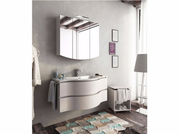BROADWAY B13 - Single wall-mounted vanity unit with drawers by LEGNOBAGNO - view 2