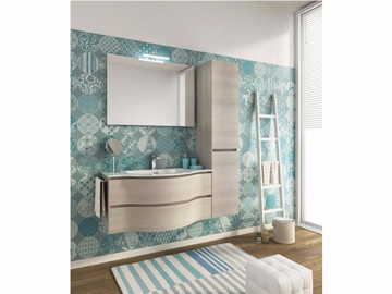BROADWAY B15 - Single wall-mounted vanity unit with drawers by LEGNOBAGNO - view 2