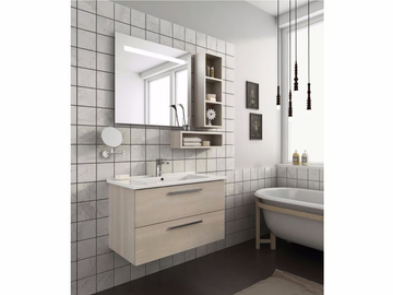 HARLEM H14 - Wall-mounted vanity unit with drawers by LEGNOBAGNO - view 2