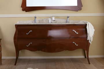 VANITY DUETTO 02 - Vanity unit with drawers by LEGNOBAGNO - view 3