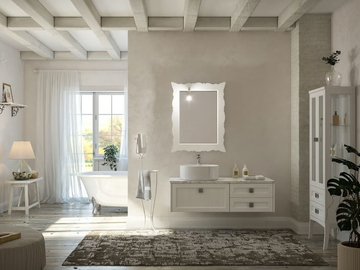 RETRÒ R212 - Vanity unit with mirror by LEGNOBAGNO - view 2