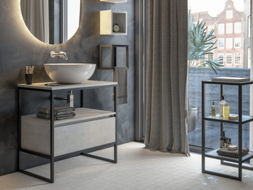 URBAN STRUTTURA 01 - Floor-standing vanity unit with drawers by LEGNOBAGNO - view 2