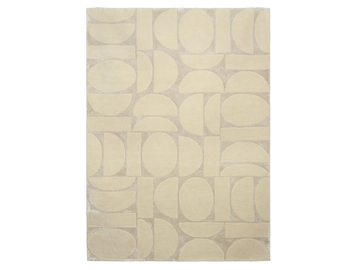 ALTA - Rectangular wool rug with geometric shapes by LELIEVRE - view 2