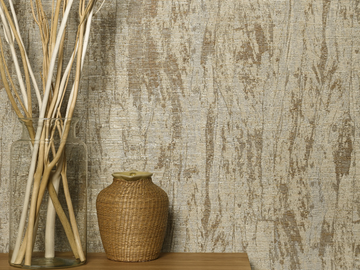 ARBORÉ - Jacquard cotton fabric by LELIEVRE - view 2