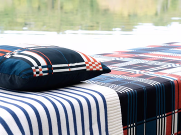 JEAN PAUL GAULTIER - BABA - Square fabric sofa cushion by LELIEVRE - view 3