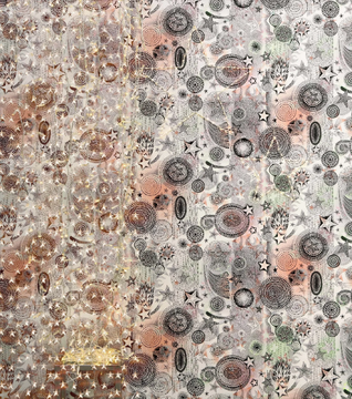 JEAN PAUL GAULTIER - ETOILES - Motif nonwoven wallpaper by LELIEVRE - view 3
