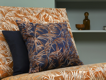 GRAMINAE - Viscose fabric with floral pattern by LELIEVRE - view 2