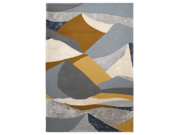 LANDSCAPE - Patterned rectangular wool rug by LELIEVRE - view 2