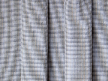 CAMBREMER - Check cotton fabric for curtains by LELIEVRE - view 2