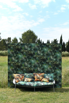 JEAN PAUL GAULTIER - LES MARQUISES - Printed polyester fabric with floral pattern by LELIEVRE - view 3