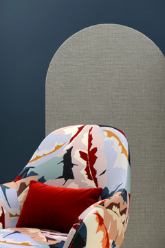 MANGROVE - Solid-color polyester fabric for curtains by LELIEVRE - view 3