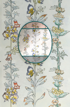 MILLY LA FORÊT - Nonwoven wallpaper with floral pattern by LELIEVRE - view 3