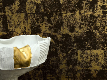 PATINE - Metal effect nonwoven wallpaper by LELIEVRE - view 2