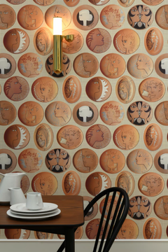 POTERIES - Digital printing vinyl wallpaper by LELIEVRE - view 3