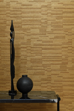 RABANE - Solid-color textile effect wallpaper by LELIEVRE - view 3