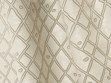 SILLON - Washable Trevira® CS fabric with graphic pattern by LELIEVRE - view 2