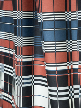 ST JEAN DE LUZ - Check jacquard upholstery fabric by LELIEVRE - view 3