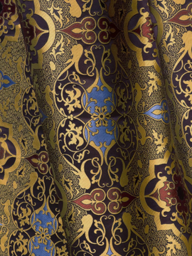 TASSINARI & CHATEL - TOLEDE - Classic style damask silk fabric by LELIEVRE - view 3