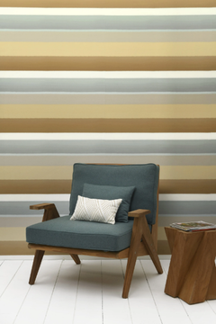 VARIATION - Striped vinyl wallpaper by LELIEVRE - view 3