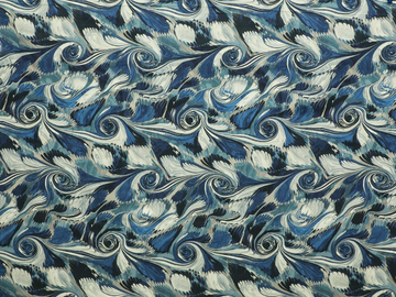 JEAN PAUL GAULTIER - VOGUE - Satin wall fabric with graphic pattern by LELIEVRE - view 2