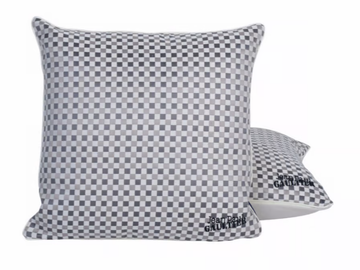 JEAN PAUL GAULTIER - APOGEE - Square cotton sofa cushion by LELIEVRE - view 2