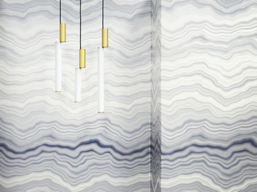 CARRARE - Marble effect nonwoven wallpaper by LELIEVRE - view 2