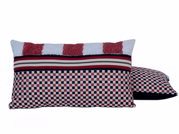 JEAN PAUL GAULTIER - DOMINO - Rectangular sofa cushion by LELIEVRE - view 2