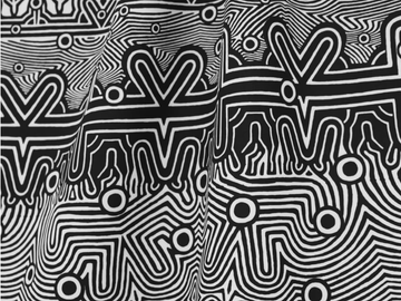 JEAN PAUL GAULTIER - LABYRINTHE - Outdoor polyester fabric by LELIEVRE - view 2