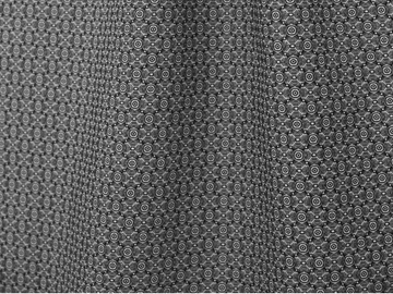 JEAN PAUL GAULTIER - OPTIC - Jacquard viscose fabric with graphic pattern by LELIEVRE - view 2