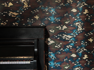 JEAN PAUL GAULTIER - MASKING - Motif washable nonwoven wallpaper by LELIEVRE - view 2