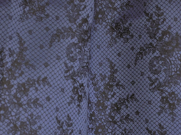 JEAN PAUL GAULTIER - CASINO - Damask cotton fabric with floral pattern by LELIEVRE - view 2