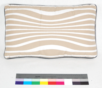 JEAN PAUL GAULTIER - REVERSIBLE - Rectangular cotton cushion by LELIEVRE - view 3