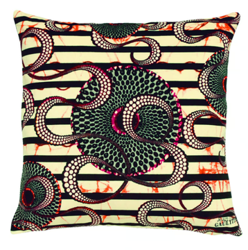 JEAN PAUL GAULTIER - INFLUENCE - Square fabric cushion by LELIEVRE - view 3