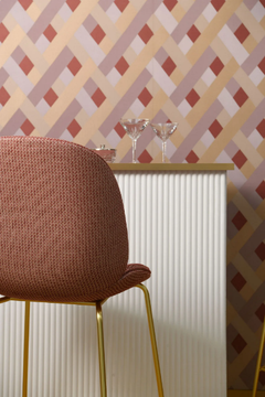 SCALA - Trevira® CS fabric with graphic pattern for curtains by LELIEVRE - view 3