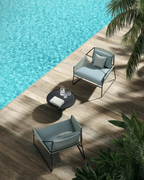 SPLASH - Outdoor Polyolefin fabric by LELIEVRE - view 3