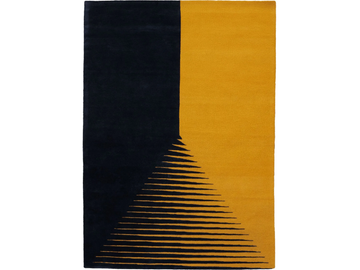 XANTHO - Rectangular wool rug with geometric shapes by LELIEVRE - view 2