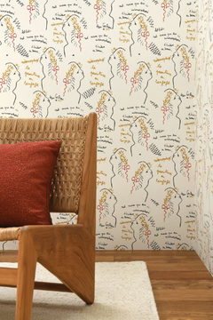 ÉCRITURE - Motif vinyl wallpaper by LELIEVRE - view 3