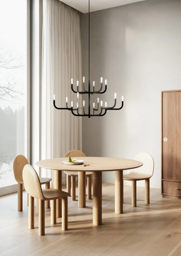 J-US - LED aluminium chandelier by Luceplan - view 3