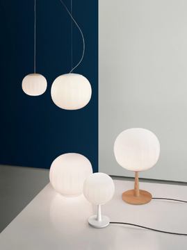 LITA - LED blown glass pendant lamp by Luceplan - view 3