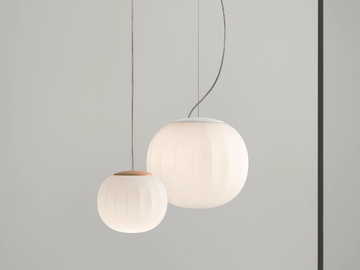 LITA - LED blown glass pendant lamp by Luceplan - view 2