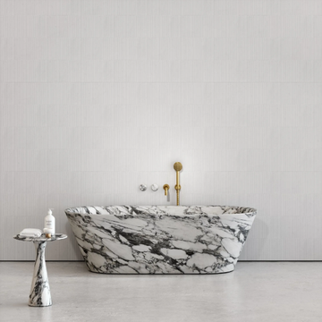 MONET - Round Panda marble coffee table by LUSSO - view 3