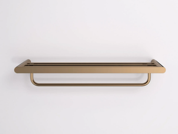 LUXE - Stainless steel bathroom wall shelf by LUSSO - view 2